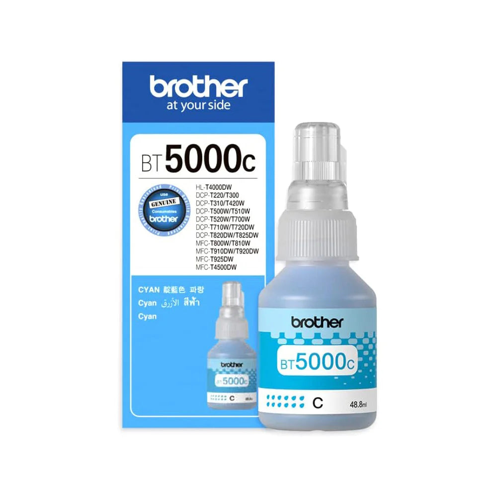 Brother BT5000C Cyan Ink Bottle
