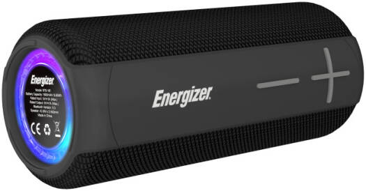 Energizer Waterproof Portable Bluetooth Speaker- 16W Black