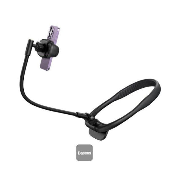 Baseus ComfortJoy Series Neck Phone Holder - Black