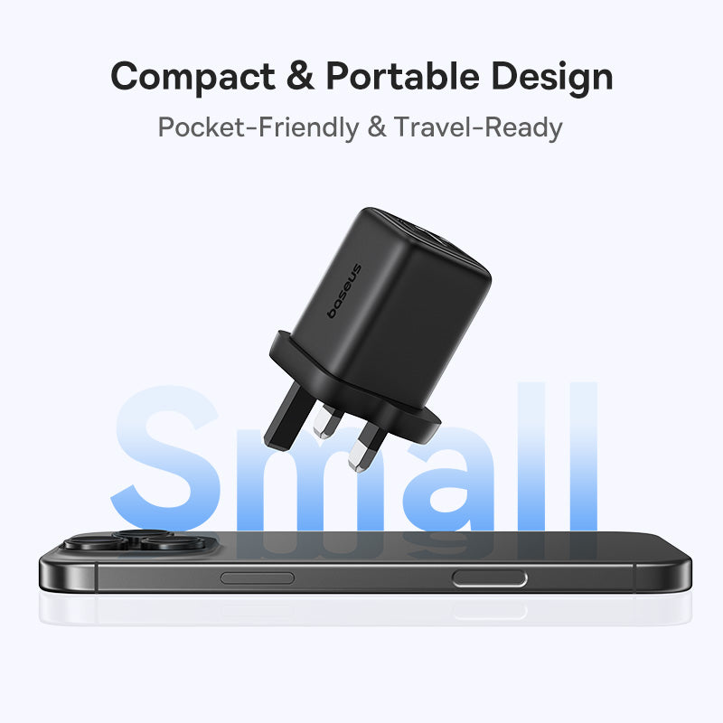 Baseus EnerFill FN11 Fast Charger 2U+C 30W - Cosmic Black