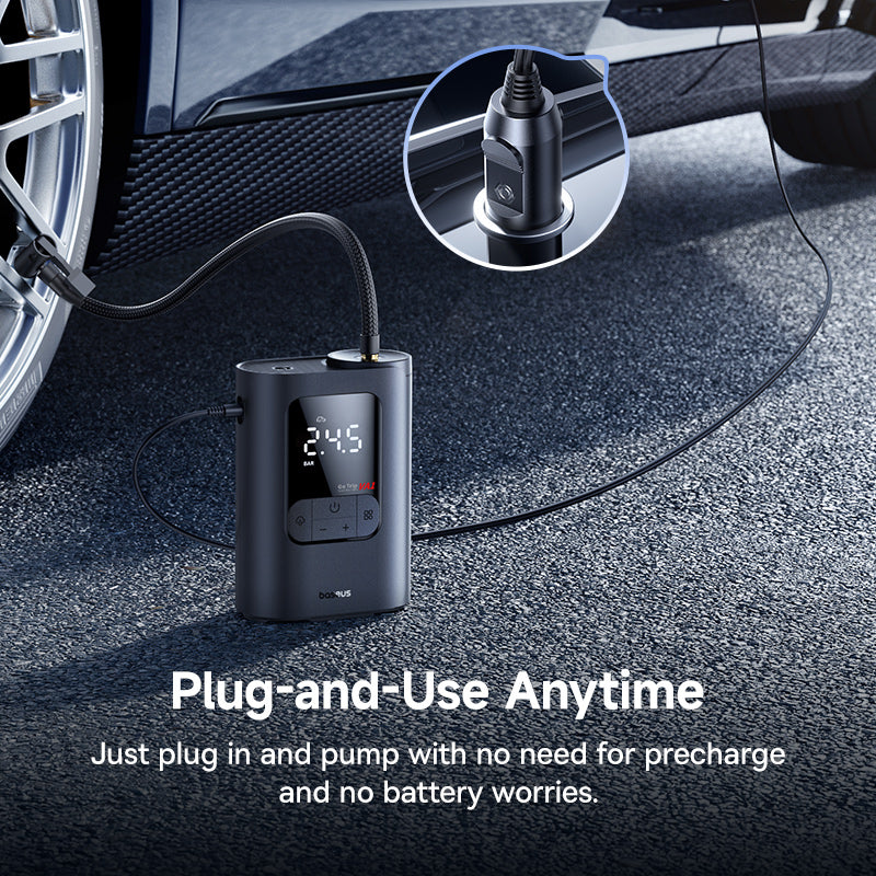 Baseus EnerFill FC51 Bipow2 Pro Digital Display Power Bank with Built-in Cable 20000mAh 22.5W - Cosmic Black