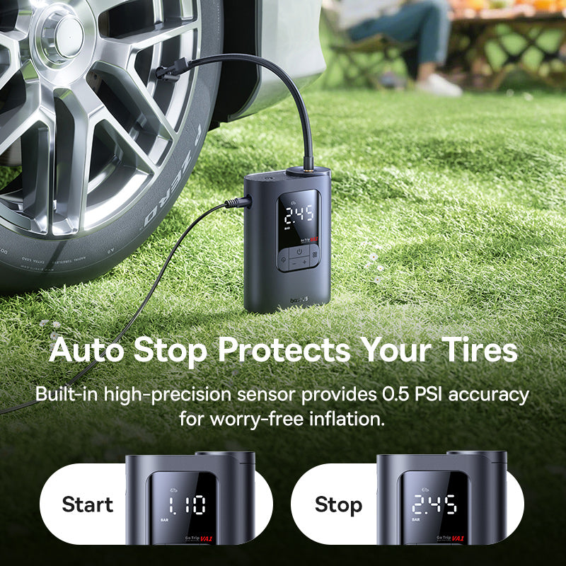 Baseus EnerFill FC51 Bipow2 Pro Digital Display Power Bank with Built-in Cable 20000mAh 22.5W - Cosmic Black