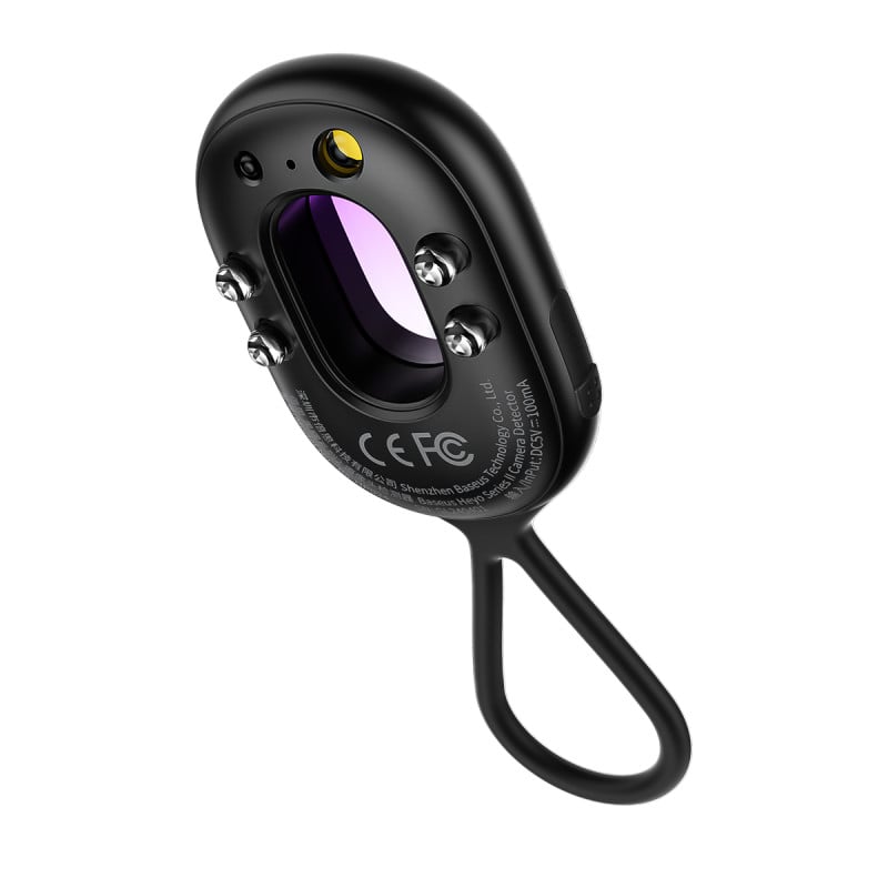Baseus Heyo Series II Camera Detector Cluster Black (With Simple charging cable USB-A to Type-C Black)