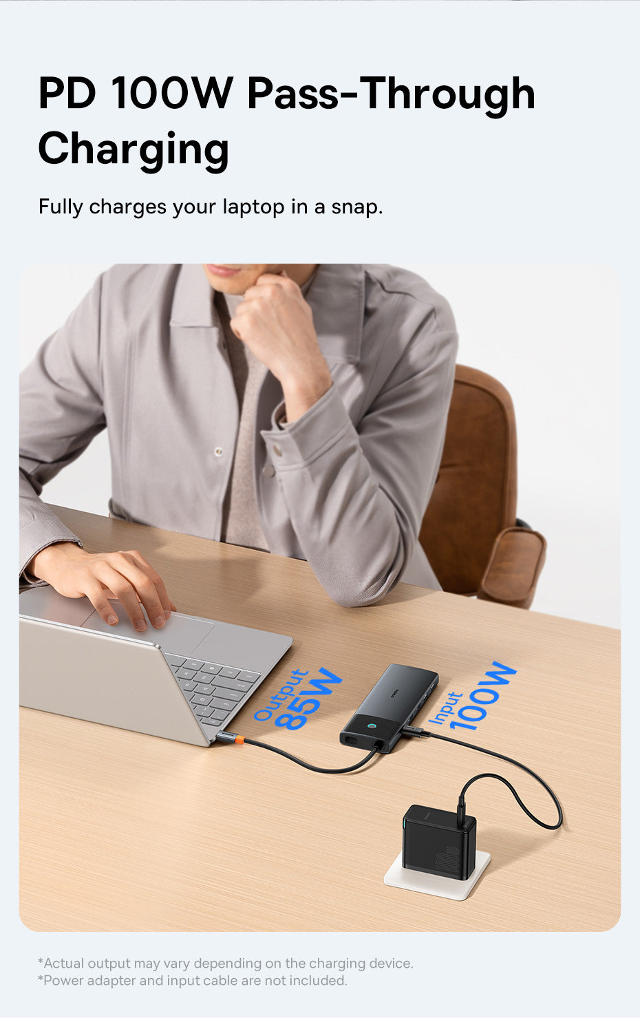 Baseus Metal Gleam II 10-in-1 USB HUB Dual Display - Cosmic Black