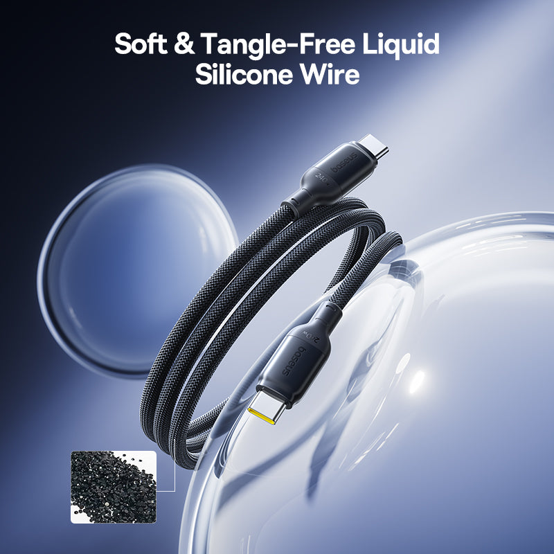 Baseus PicoGo - Ultra Fast Charging Cable USB-C to USB-C 240W 2m - Black