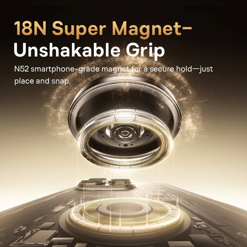 Baseus PrimeTrip C02 Magnetic Car Mount Suction Cup Version - Cosmic Black