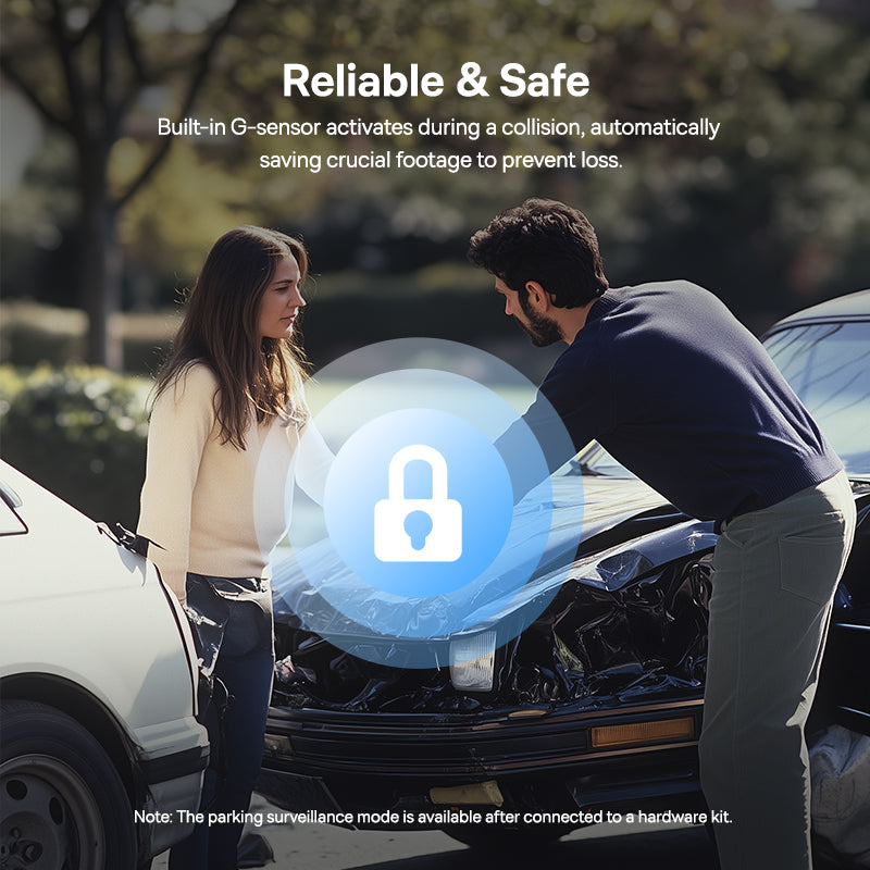 Baseus PrimeTrip VD1 Pro Dash Cam 4K Super Capacitor Version - Cosmic Black