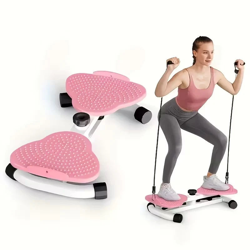 Black Bull Waist Twister Machine Exercise Fitness Tool, Ab Twister Board/ Smart LED Digital Monitor