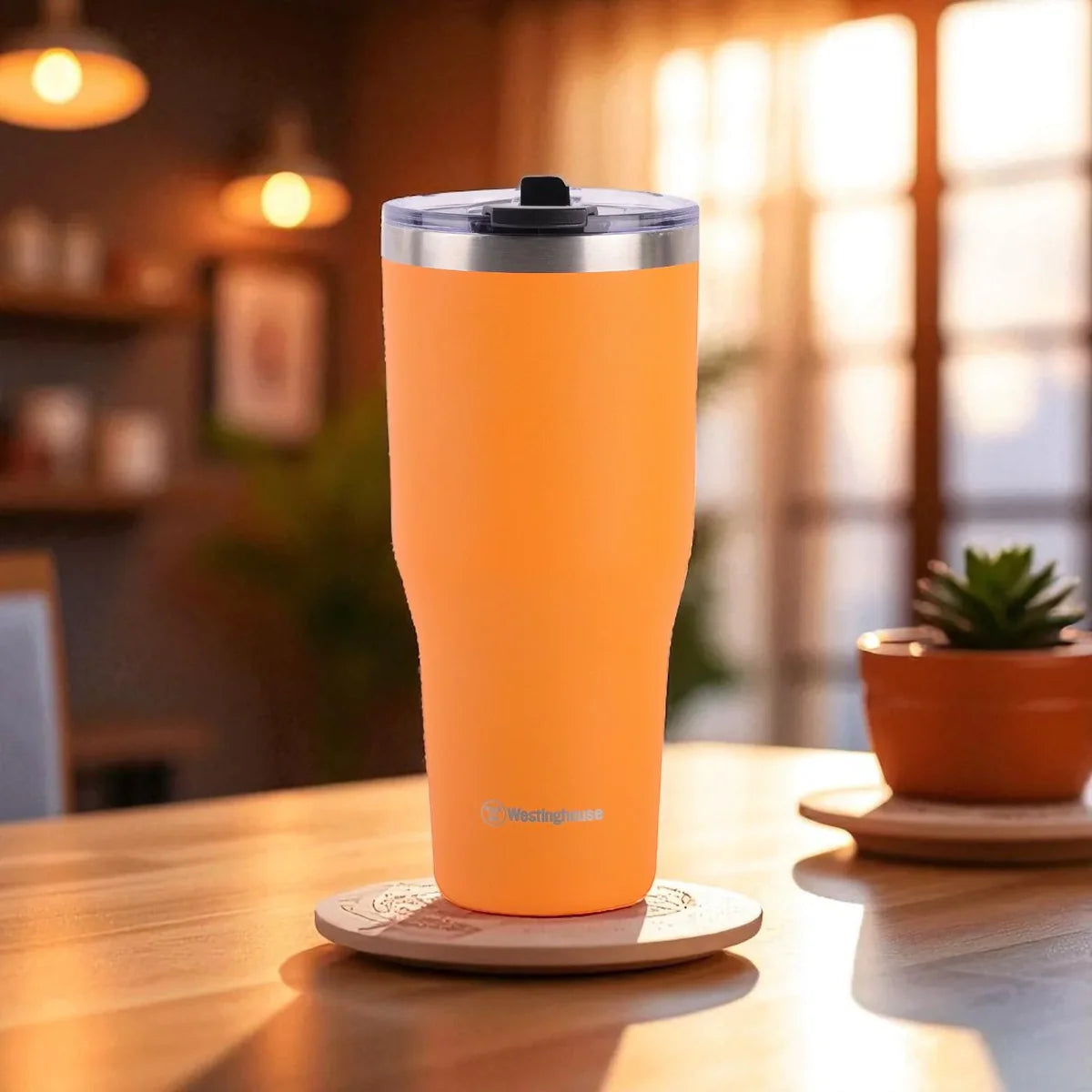 WESTINGHOUSE-40oz,Tumbler-Orange