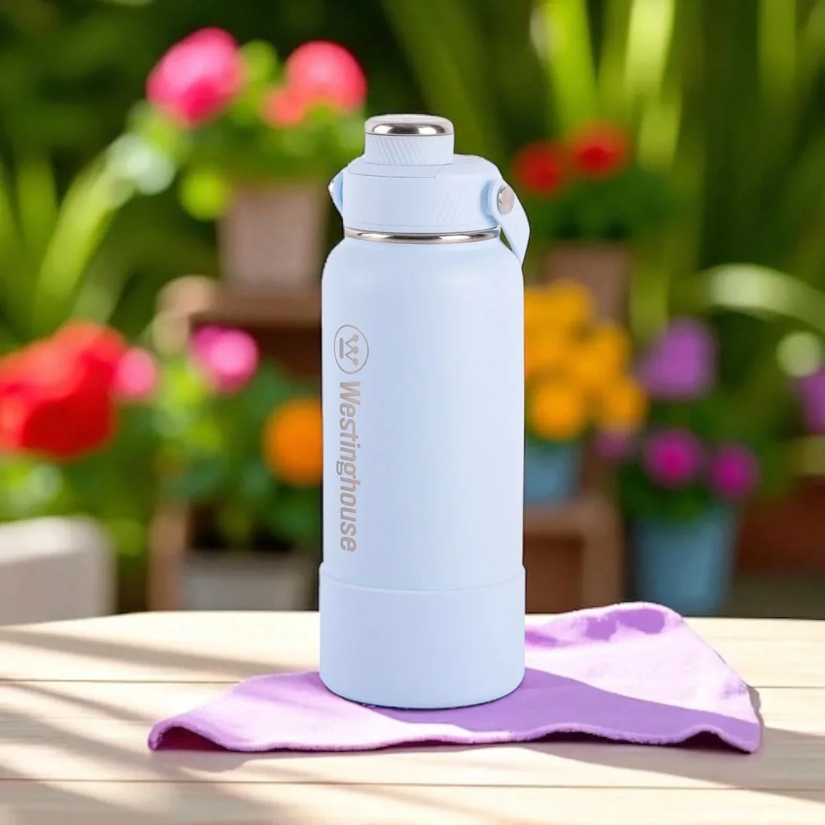 WESTINGHOUSE-32oz SS Bottle-Blue