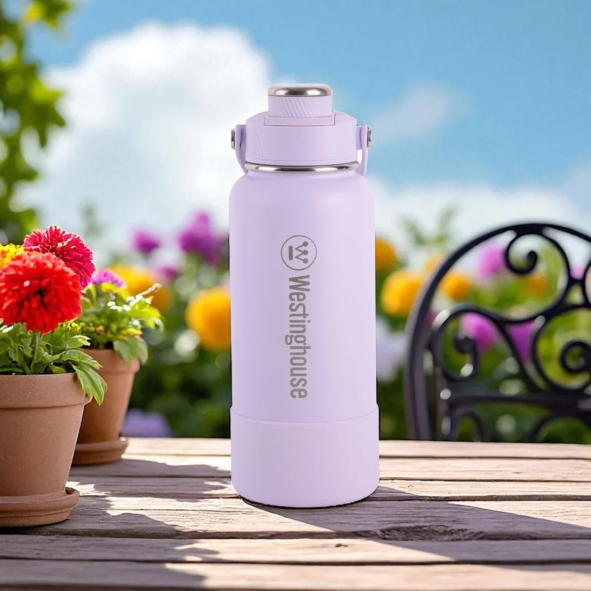 WESTINGHOUSE-32oz SS Bottle-Purple