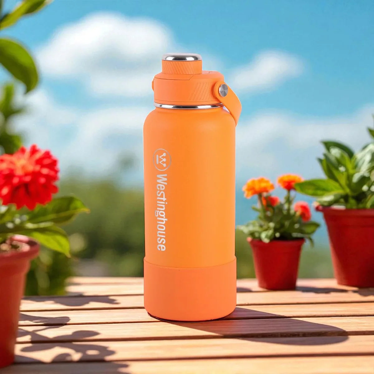 WESTINGHOUSE-32oz SS Bottle-Orange