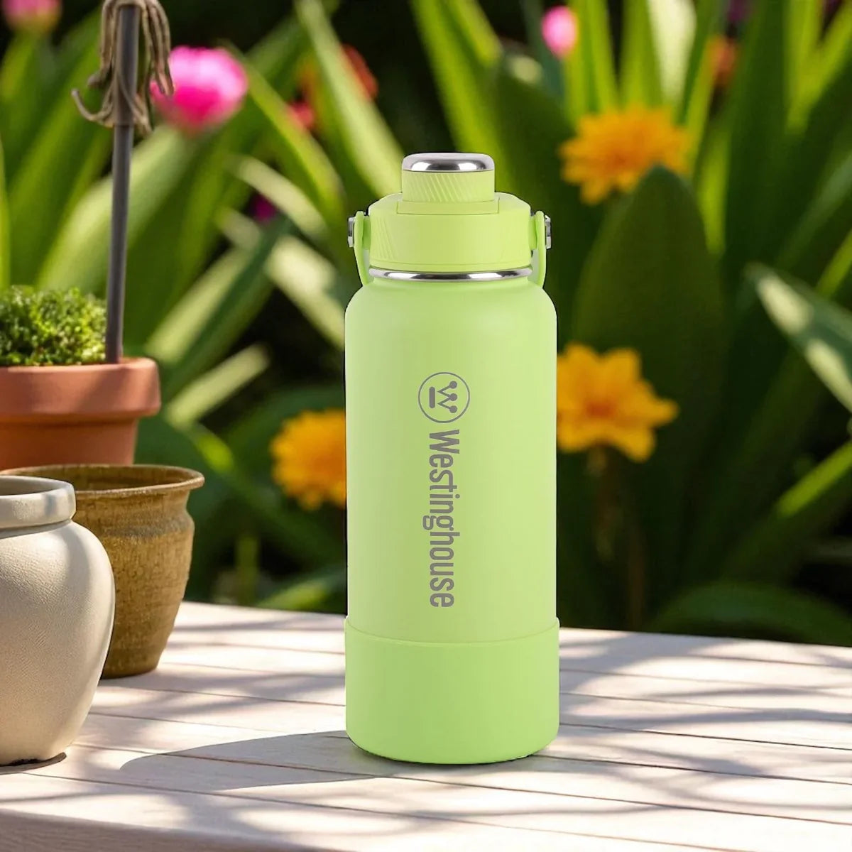 WESTINGHOUSE-32oz SS Bottle-Lime