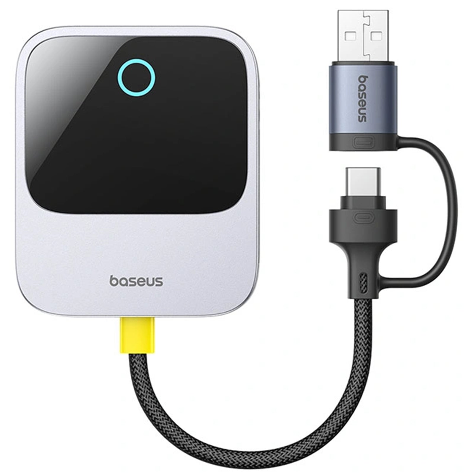 Baseus PrimeTrip Safe Journey Wireless CarPlay Adapter - Space Grey