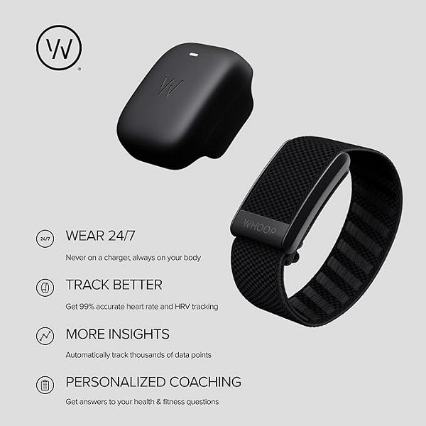 Whoop 4.0 wearable health fitness activity tracker with 12 months su Future Store