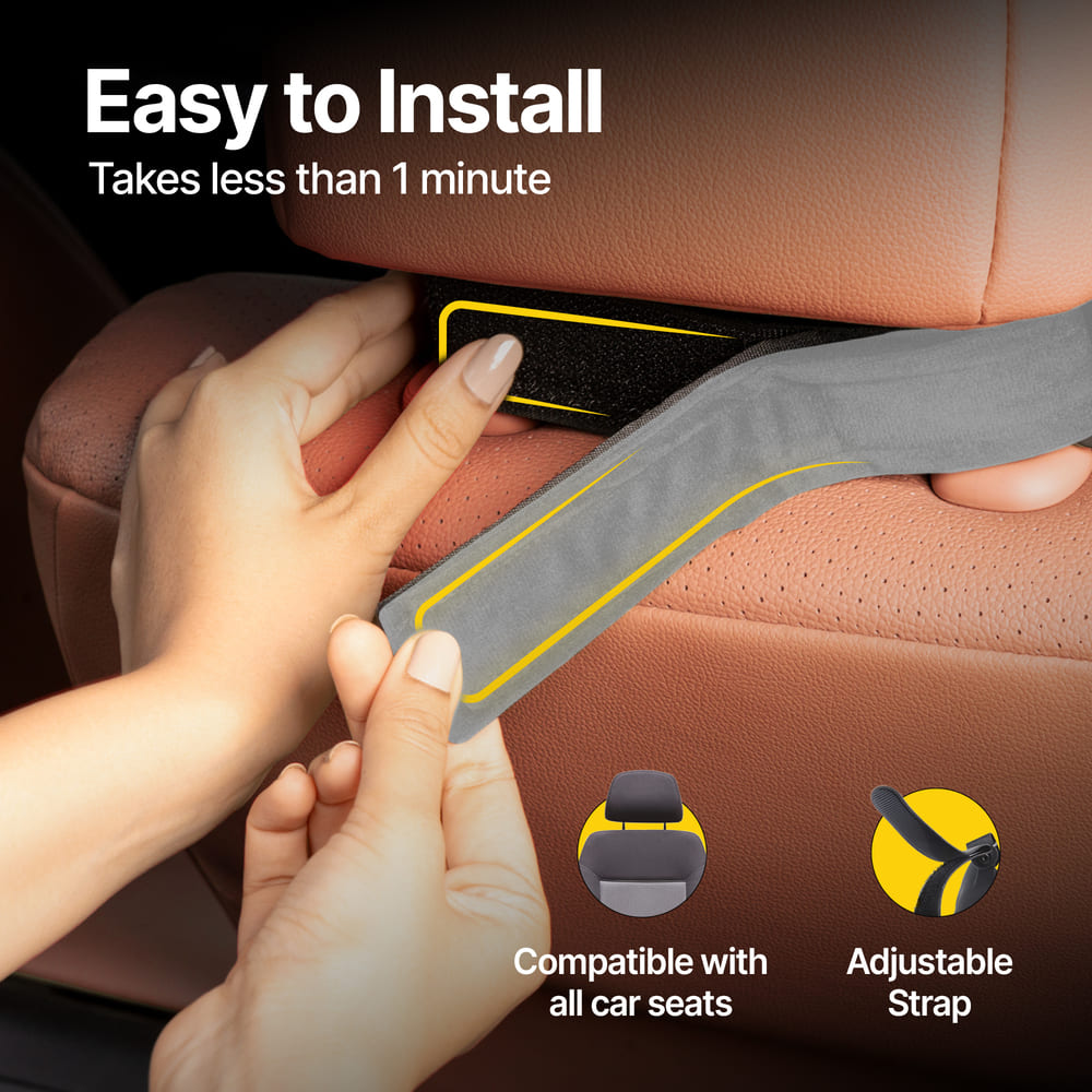 Frido Car Neck Pillow (Grey)