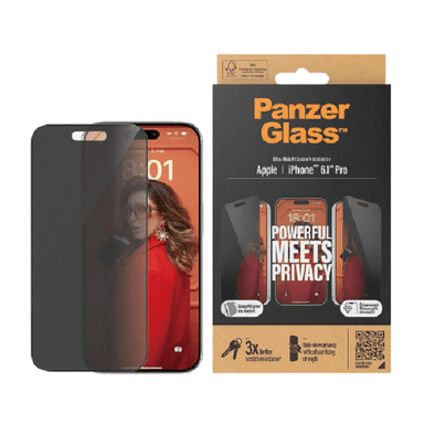 PanzerGlass iPhone 15 Pro 6.1" UWF Privacy - Future Store