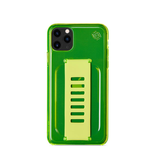 غلاف Grip2U Slim لـ iPhone 11 Pro Max (Neon Yellow)