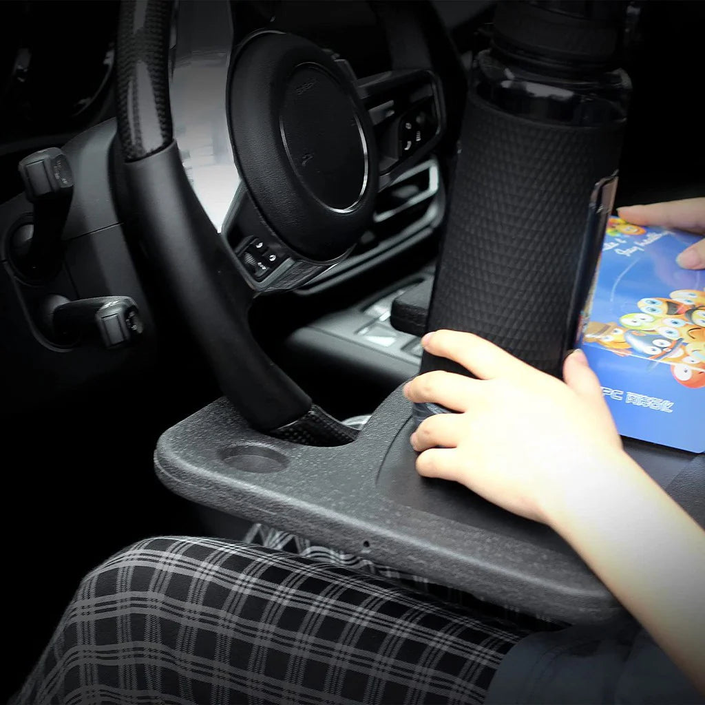 Car Steering Wheel Tray Black  R-3610