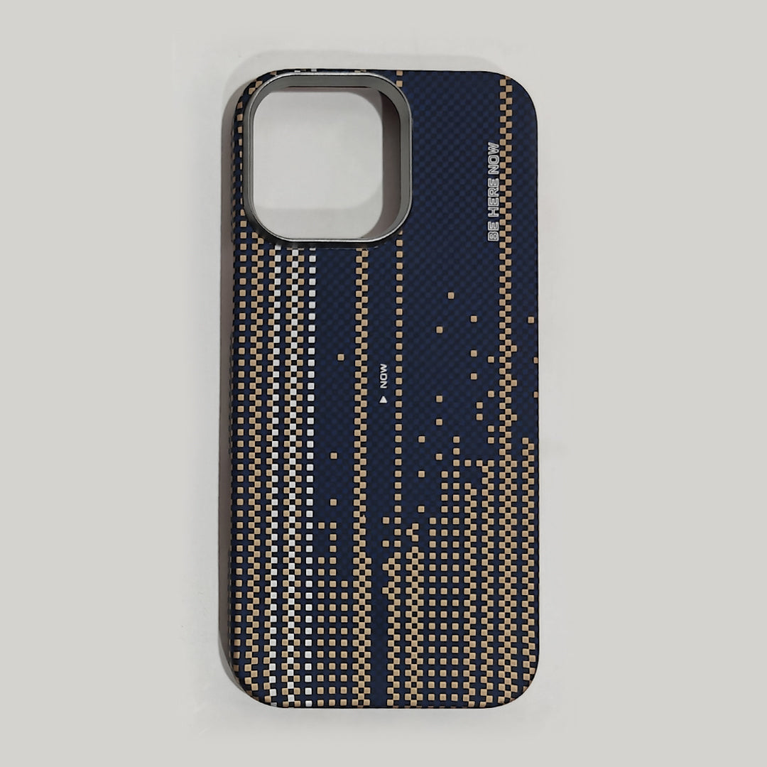 Casesh Tectile Woven Case For Iphone 16 Promax - Navy Yellow