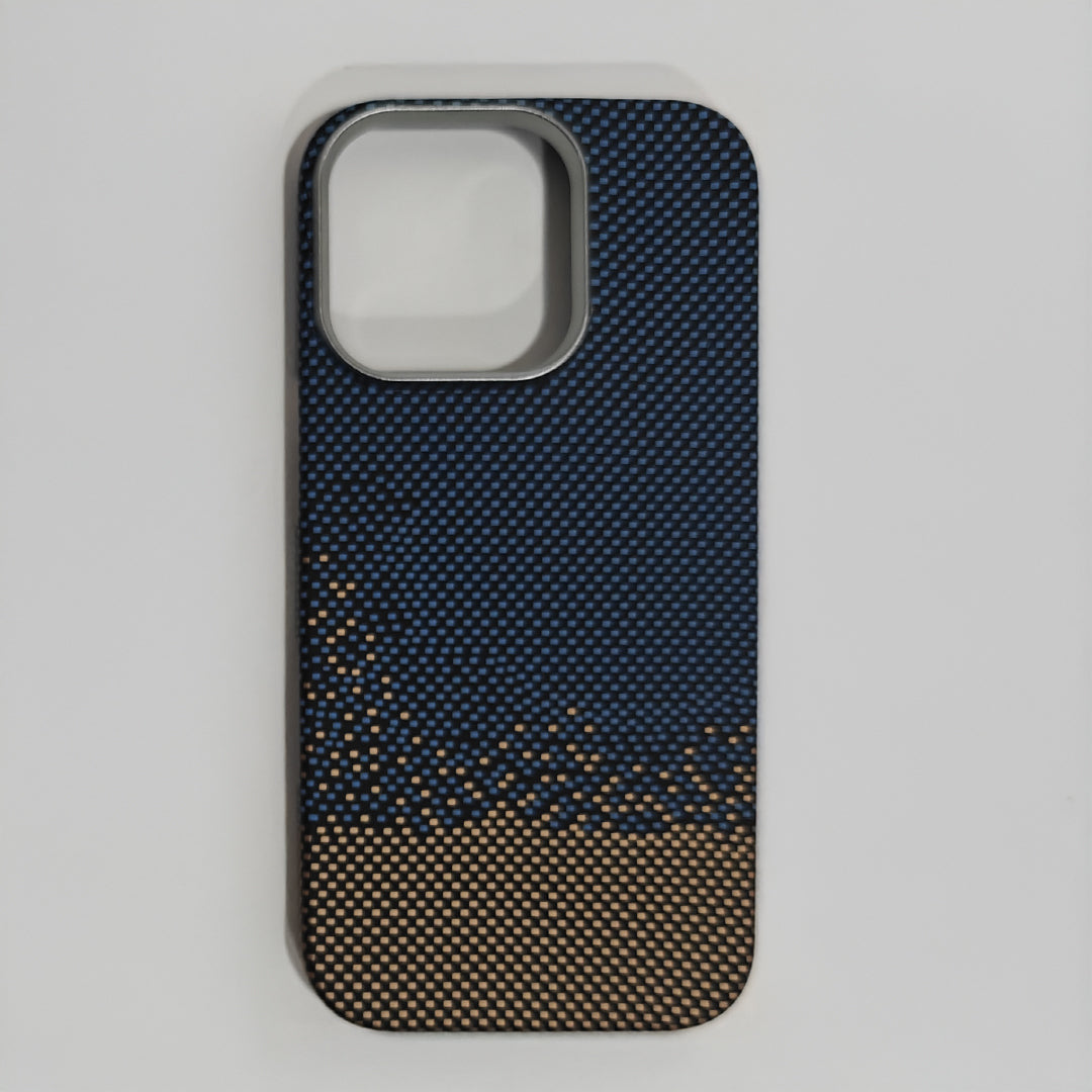 Casesh Tectile Woven Case For Iphone 16 Pro - Navy Beige