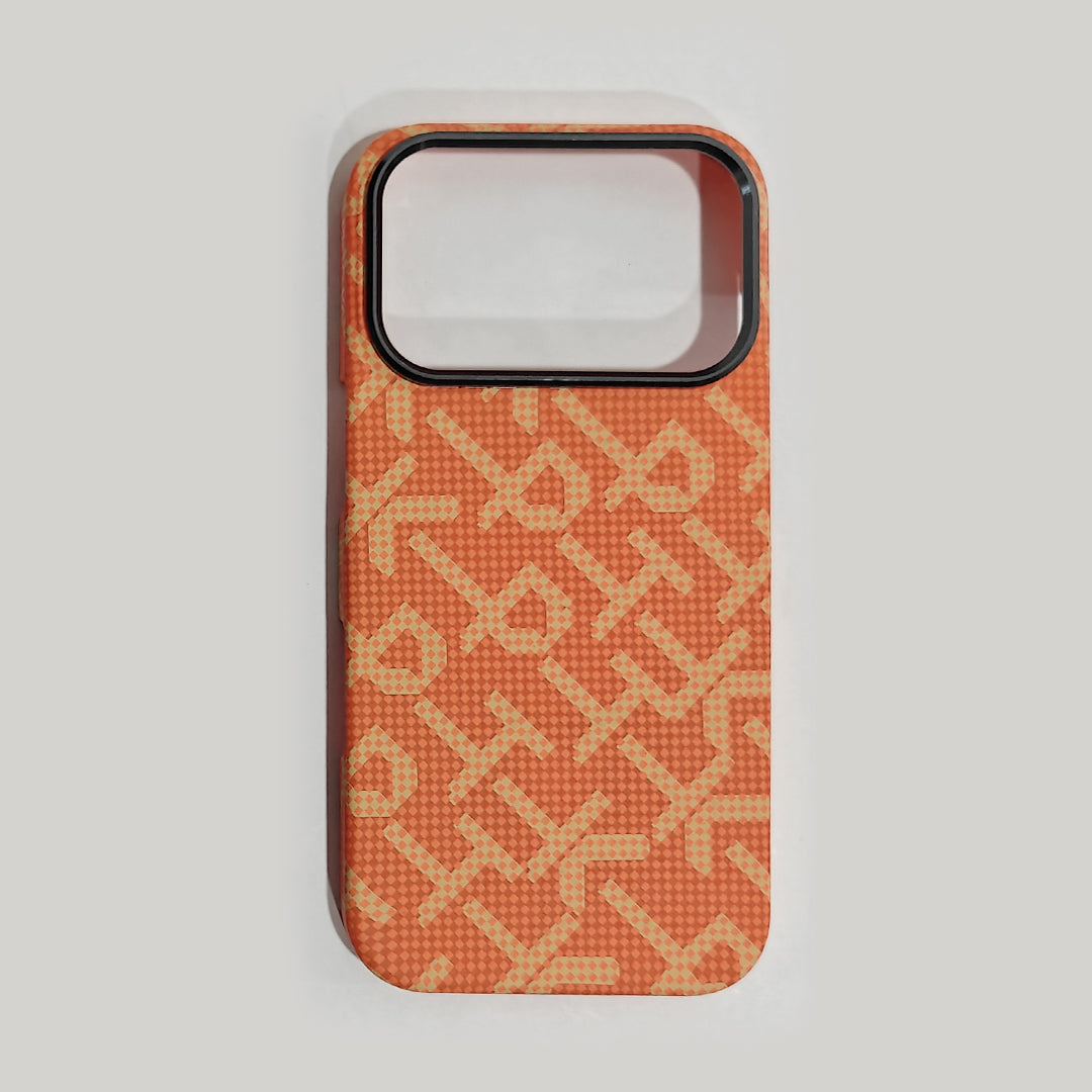 Pitaka Ultra Slim Aramid Fiber Case For Iphone 17 Pro - (Sunny Orange)