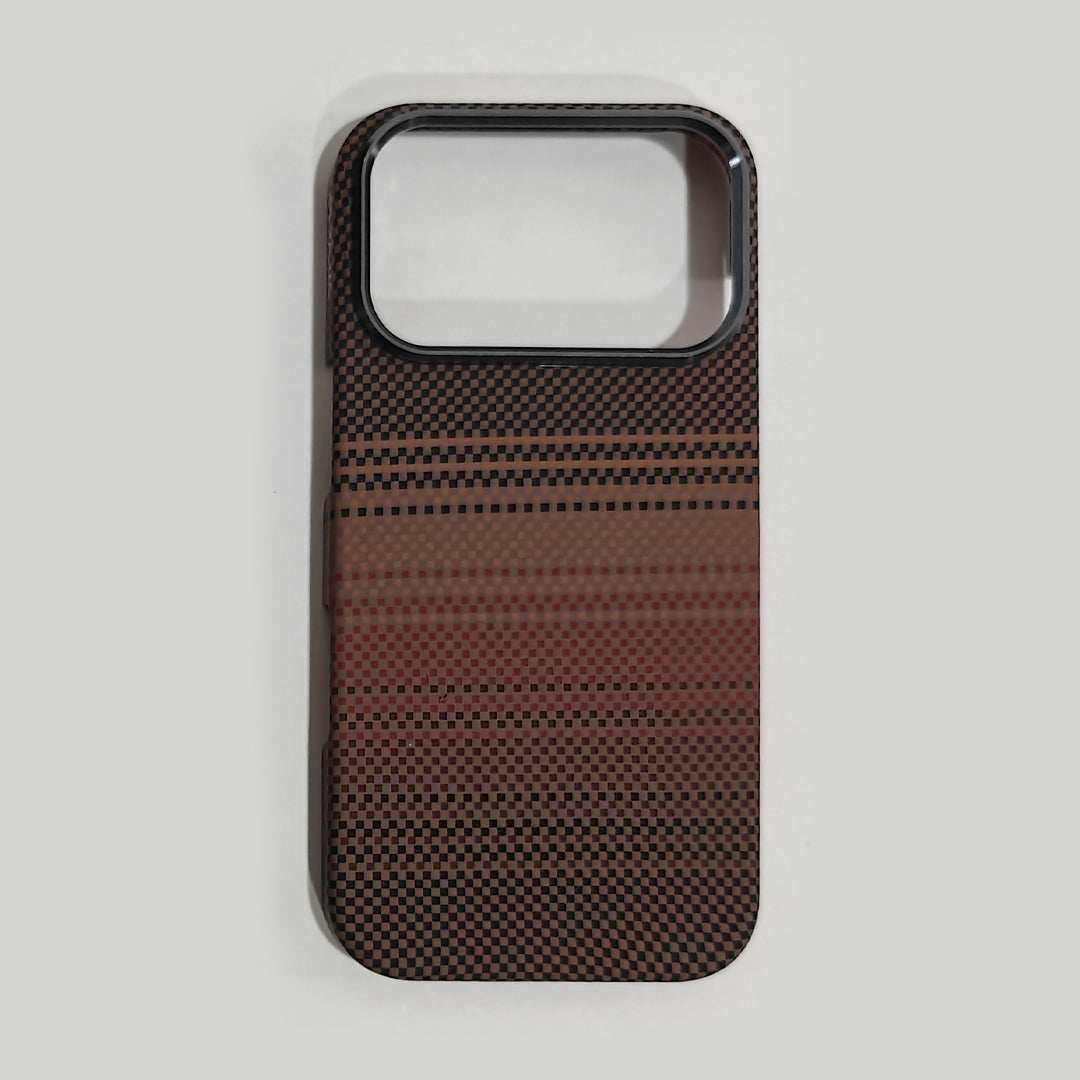 Pitaka Ultra Slim Aramid Fiber Case For Iphone 17 Pro - (Sunset Brown)