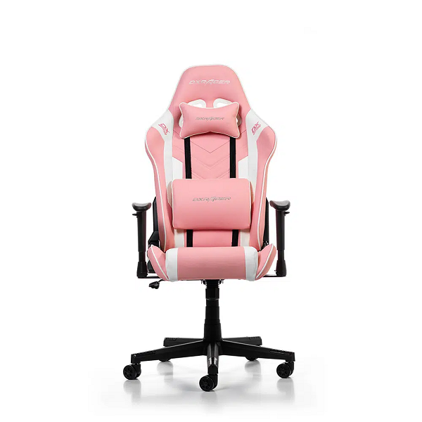 DXRacer Prince Series Gaming Chair Pink White