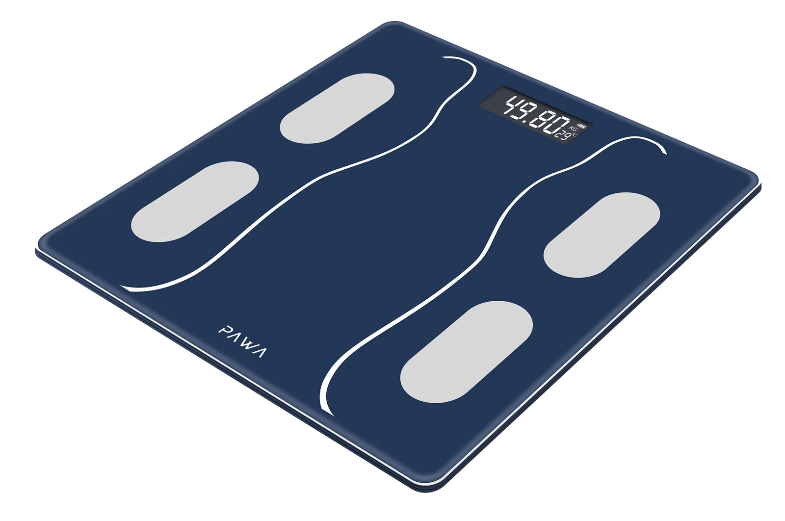 Pawa Smart Body Scale with Body Analysis APP - Blue