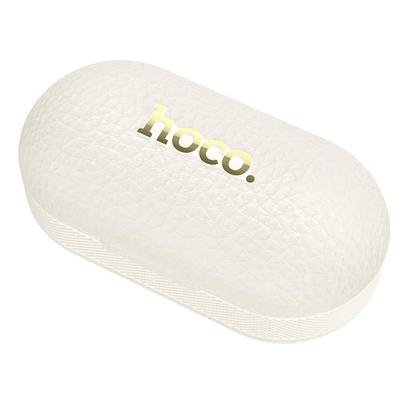 HOCO EQ19 Plus Duke True Wireles ANC+ENC تخفيض الضوضاء BT سماعة حليبية أبيض