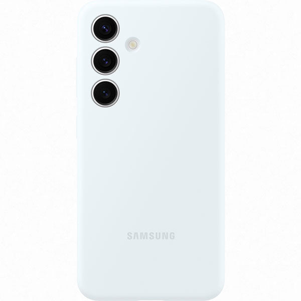 Samsung Galaxy S24 Silicone Case White- NVO7