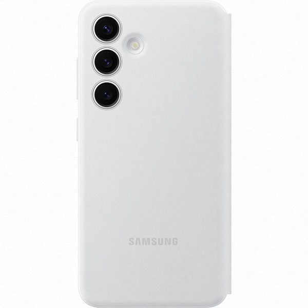 Samsung Galaxy S24 Smart View Wallet Case White- VGB5