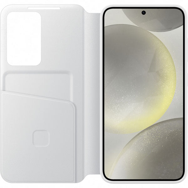 Samsung Galaxy S24 Smart View Wallet Case White- VGB5