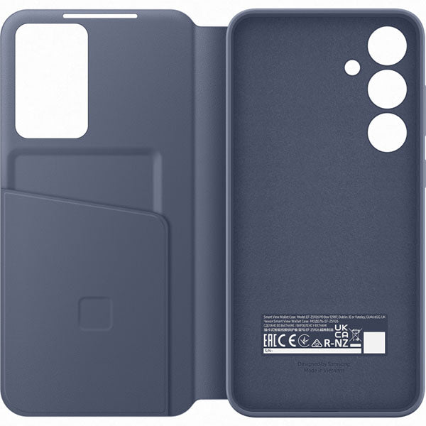 Samsung Galaxy S24 Plus Smart View Wallet Case Violet- QD16