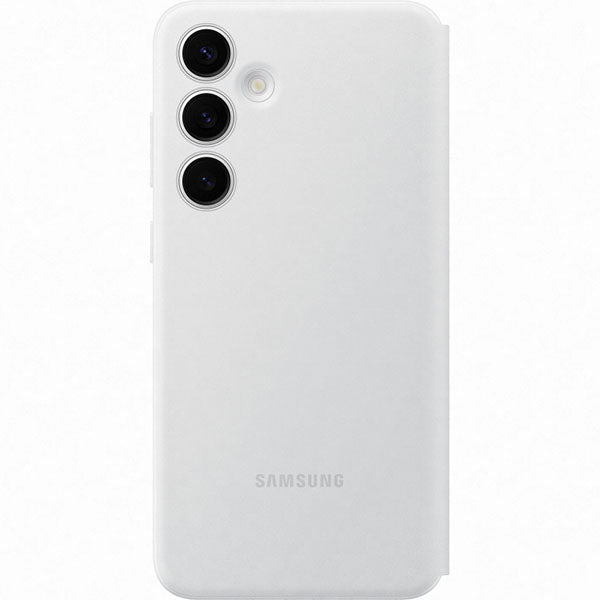Samsung Galaxy S24 Plus Smart View Wallet Case White- 7CNK