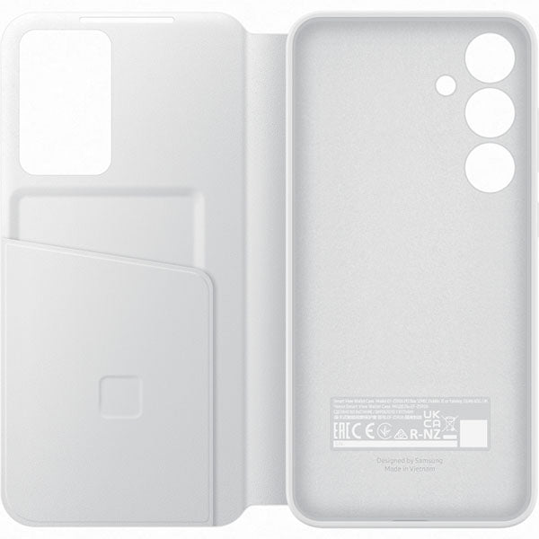 Samsung Galaxy S24 Plus Smart View Wallet Case White- 7CNK
