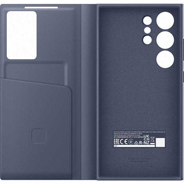 Samsung Galaxy S24 Ultra Smart View Wallet Case Violet- VH7H