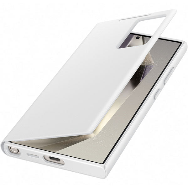 Samsung Galaxy S24 Ultra Smart View Wallet Case White- XGPU