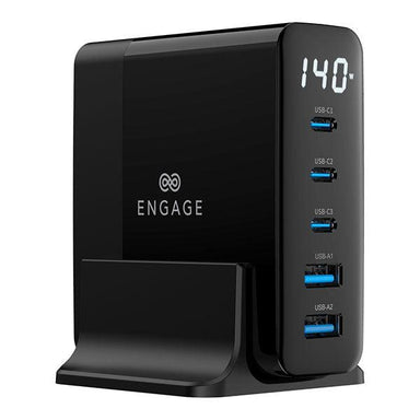Engage 140W 5 Ports Desktop USB HUB - Future Store