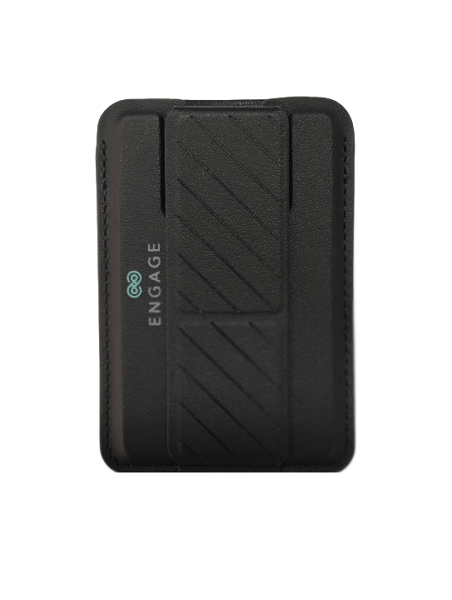 Engage Magnetic Wallet with Grip Stand Black-2VNJ