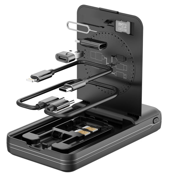 إشراك بنك الطاقة اللاسلكي المغناطيسي 10000mah متعدد الوظائف 20W