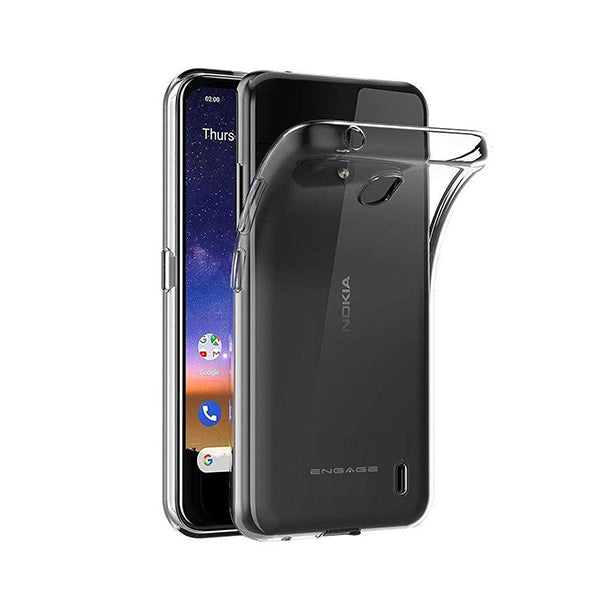 Engage Nokia 2 Tpu Transparent + Tempered Glass Screen (5362985642558)