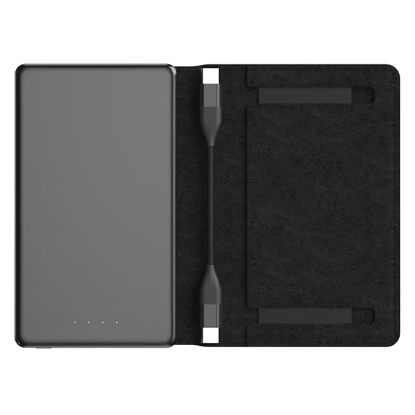 iEngage 5000 mAh Magnetic Powerbank Wallet (Black)