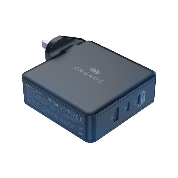 Engage PD GaN 140W 3 Port Charger/Adapter- SXZA
