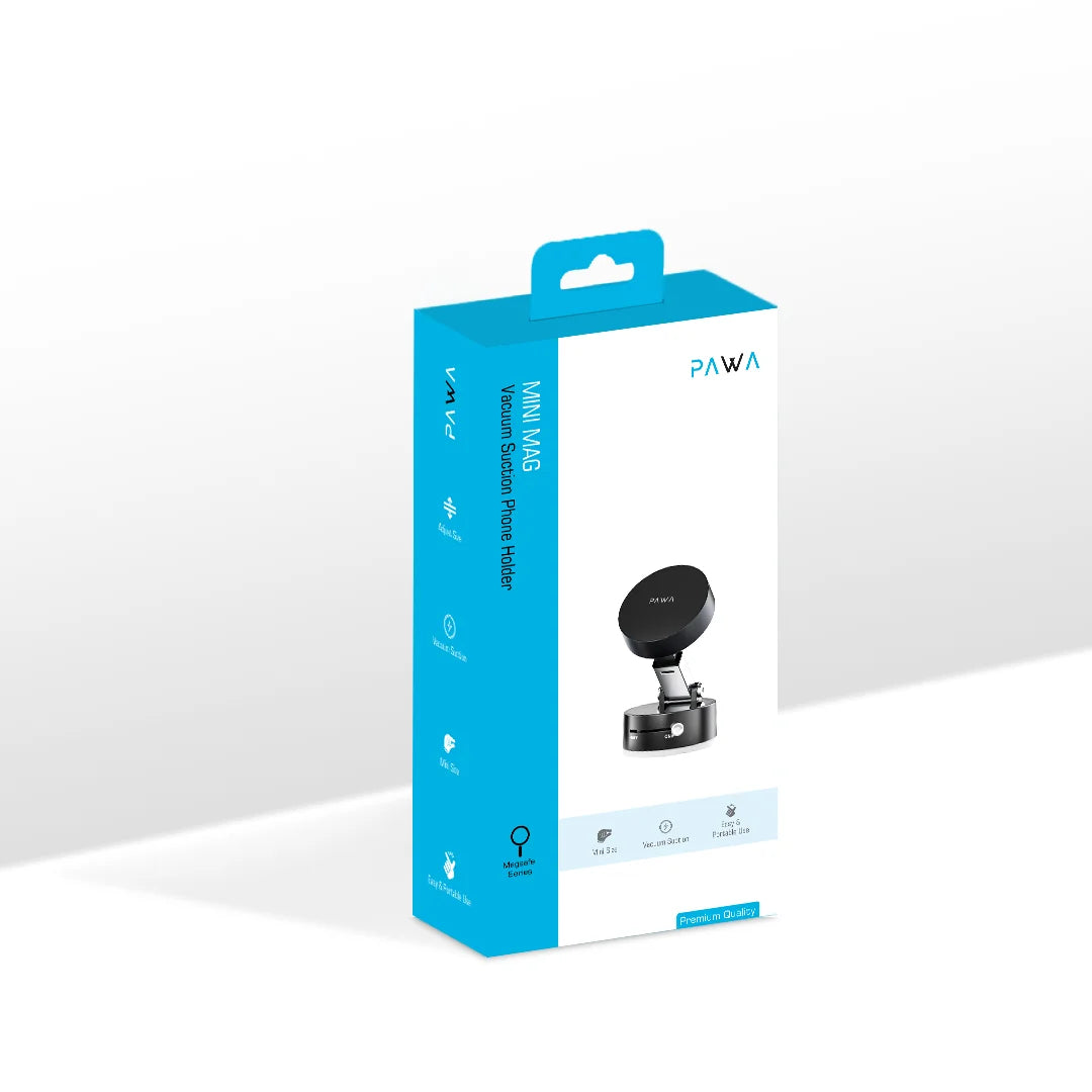 Pawa Mini Mag Vacuum suction phone holder