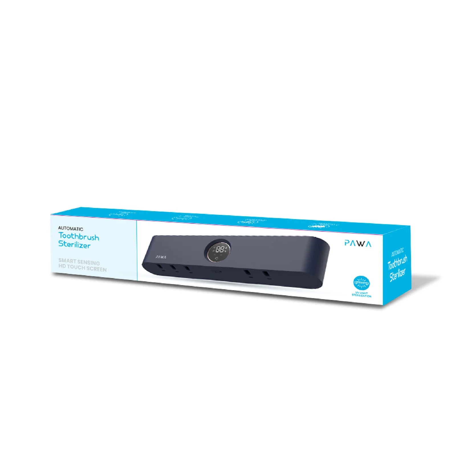 Pawa Automatic Toothbrush Sterilizer.-Blue