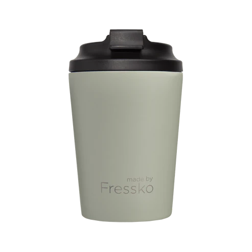 Fressko Camino 340ml / 12oz Cup - Stainless Steel - Sage