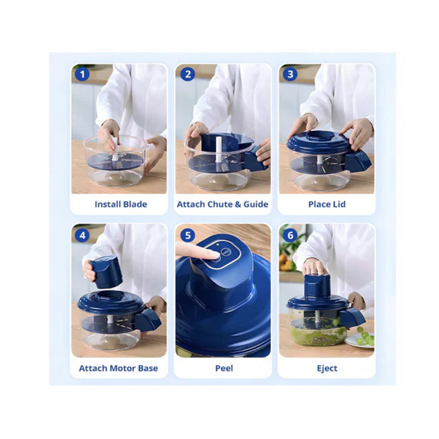 Fruit & Vegetable Peeler Blue