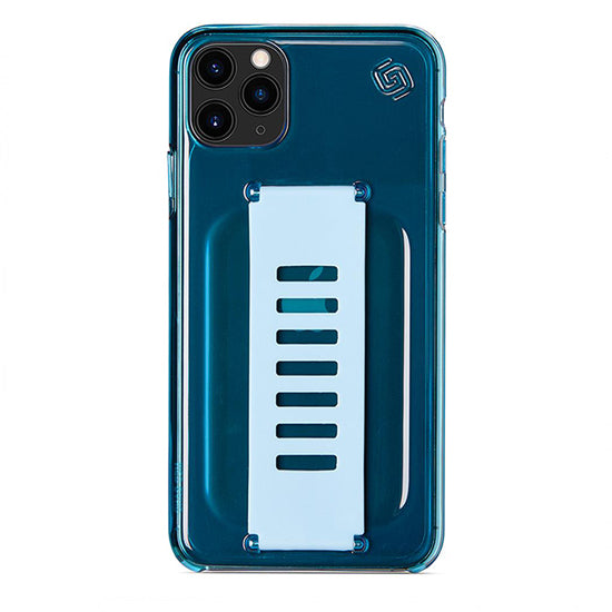 غلاف Grip2U Slim لـ iPhone 11 Pro Max (Neon Blue)