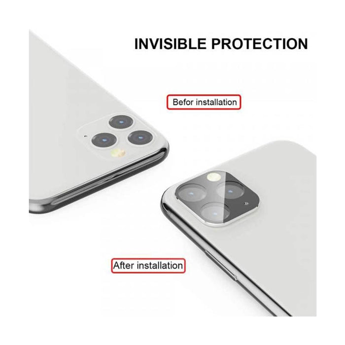 GRIP2U Camera Lens Screen Protector for iPhone 11 Pro/11 Pro Max (Silver)